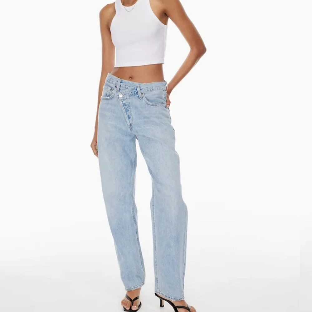 Agolde criss cross jeans size 23 - Picture 1 of 2